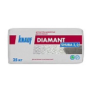 Штукатурка Knauf Диамант декоративная шуба белая фракция 3 мм 25 кг