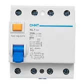 УЗО Chint NL1-63 25А 3P+N тип AC 30 мА 6 кА (200223) УЗО Chint NL1-63 25А 3P+N тип AC 30 мА 6 кА (200223)