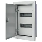 Щит распределительный навесной Dekraft ЩРВ-18 металлический IP31 430х330х120 мм 18 модулей с замком (30104DEK) Щит распределительный навесной Dekraft ЩРВ-18 металлический IP31 430х330х120 мм 18 модулей с замком (30104DEK)