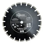 Диск алмазный по асфальту Trio-Diamond Asphalt PRO 350х25,4х3,8 мм сегментный мокрый рез (SPA159)