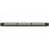 Патч-панель неэкранированная DKC 1U 19 дюйм RJ45 CAT5е 24 модуля (RN5PPU24)