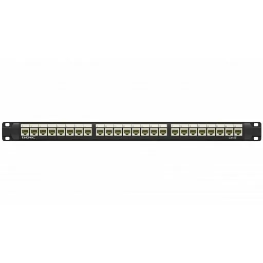 Патч-панель неэкранированная DKC 1U 19 дюйм RJ45 CAT5е 24 модуля (RN5PPU24) Патч-панель неэкранированная DKC 1U 19 дюйм RJ45 CAT5е 24 модуля (RN5PPU24)