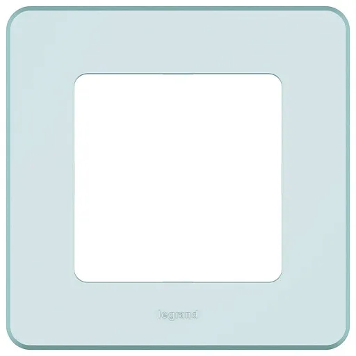 Рамка Legrand Inspiria одноместная мятная (673935) Рамка Legrand Inspiria одноместная мятная (673935)