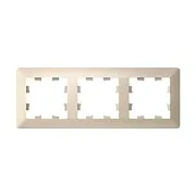 Рамка Systeme Electric AtlasDesign Air трехместная бежевая (ATN220203) Рамка Systeme Electric AtlasDesign Air трехместная бежевая (ATN220203)