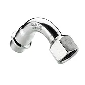 Отвод Valtec d28 мм х 3/4 ВР(г) 90° нержавеющая сталь (VTi.956.I.002805)