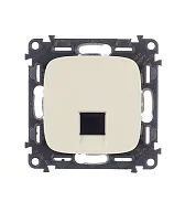 Розетка компьютерная Legrand Valena Allure встраиваемая слоновая кость RJ45 (753840)