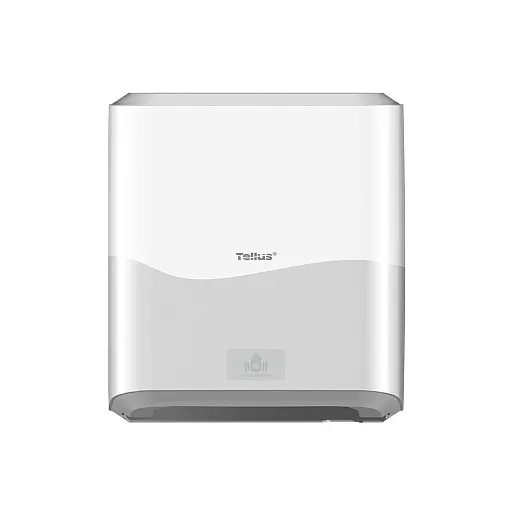 Диспенсер для бумажных полотенец Tellus Matic Solution сенсорный пластик белый (911100)