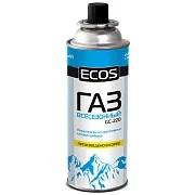 Баллон газовый для портативных плит всесезонный пропан/ бутан/ изобутан Ecos GC-220 одноразовый 0,52 л Баллон газовый для портативных плит всесезонный пропан/ бутан/ изобутан Ecos GC-220 одноразовый 0,52 л