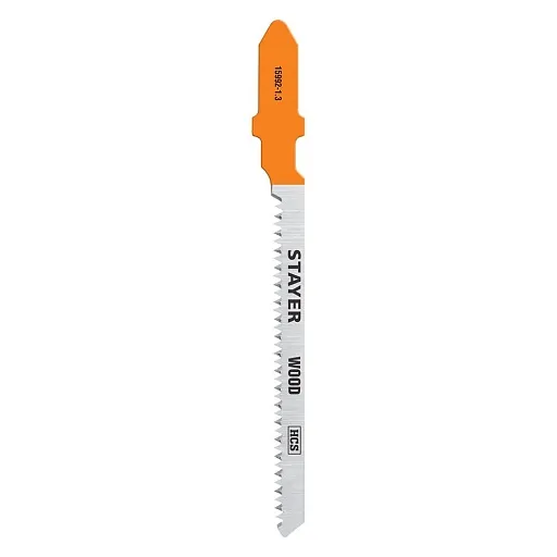 Пилки для лобзика Stayer T101AO по дереву L50 мм чистый рез (2 шт.) (15992-1.3_z02) Пилки для лобзика Stayer T101AO по дереву L50 мм чистый рез (2 шт.) (15992-1.3_z02)