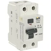 УЗО IEK Armat R10N 30А 2P тип AC 30 мА 10 кА (AR-R10N-2-025C030) УЗО IEK Armat R10N 30А 2P тип AC 30 мА 10 кА (AR-R10N-2-025C030)