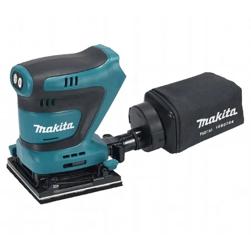 Шлифмашина вибрационная аккумуляторная Makita DBO480Z 18 В 114х102 мм без АКБ и ЗУ Шлифмашина вибрационная аккумуляторная Makita DBO480Z 18 В 114х102 мм без АКБ и ЗУ