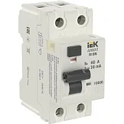 УЗО IEK Armat R10N 40А 2P тип AC 30 мА 10 кА (AR-R10N-2-040C030) УЗО IEK Armat R10N 40А 2P тип AC 30 мА 10 кА (AR-R10N-2-040C030)