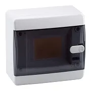 Щит распределительный навесной КЭАЗ OptiBox ЩРН пластиковый IP41 150х182х102,9 мм 6 модулей (145774) Щит распределительный навесной КЭАЗ OptiBox ЩРН пластиковый IP41 150х182х102,9 мм 6 модулей (145774)
