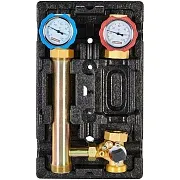 Насосная группа Rommer 1 ВР(г) х 1 1/2 НР(ш) с трехходовым приводным смесителем без насоса (RDG-1003-002501)