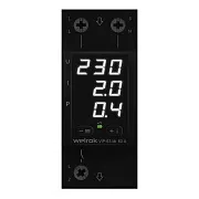Реле напряжения модульное Welrok VIP 63 bk 220 В 63 А тип AC цифровое Реле напряжения модульное Welrok VIP 63 bk 220 В 63 А тип AC цифровое