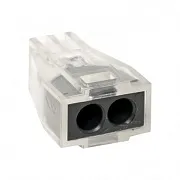 Клемма на 2 провода EKF PROxima СМК 773-102 1-2,5 кв.мм самозажимная с пастой (100 шт.) (plc-smk-102)