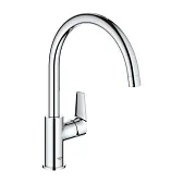 Смеситель для кухни Grohe BauEdge хром с высоким изливом однорычажный (31367001)
