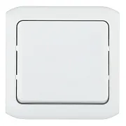 Переключатель Legrand Quteo одноклавишный накладной серый (782334)