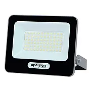 Прожектор светодиодный Apeyron Стандарт 6500 50 Вт IP65 серый