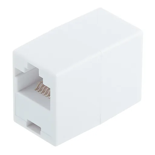 Переходник компьютерный Proconnect RJ45 8P8C CAT5e белый (03-0101-9) Переходник компьютерный Proconnect RJ45 8P8C CAT5e белый (03-0101-9)