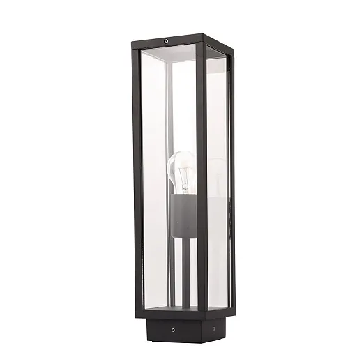 Светильник фасадный настенный Arte Lamp Pot черный E27 60 Вт IP54 (A1631PA-1BK)