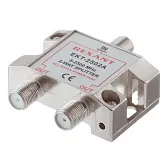 ТВ делитель Rexant Спутник 2 F-выхода (05-6201) ТВ делитель Rexant Спутник 2 F-выхода (05-6201)