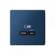 Розетка USB Systeme Electric ArtGallery встраиваемая аквамарин Type-C (SE GAL001127) Розетка USB Systeme Electric ArtGallery встраиваемая аквамарин Type-C (SE GAL001127)