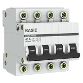 Выключатель нагрузки EKF Basic ВН-29 4Р 40А 400 В на DIN-рейку (SL29-4-40-bas)