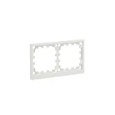 Рамка DKC Kant двухместная белый песок (7010944DIY)