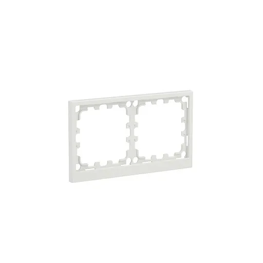 Рамка DKC Kant двухместная белый песок (7010944DIY)