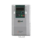 Преобразователь частоты Dekraft DEKV060 3P 6А 440 В на DIN-рейку (DEKV060G1R5T4B) Преобразователь частоты Dekraft DEKV060 3P 6А 440 В на DIN-рейку (DEKV060G1R5T4B)