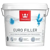 Шпатлевка Tikkurila/Tikkivala Euro Filler влагостойкая 2,5 л Шпатлевка Tikkurila/Tikkivala Euro Filler влагостойкая 2,5 л