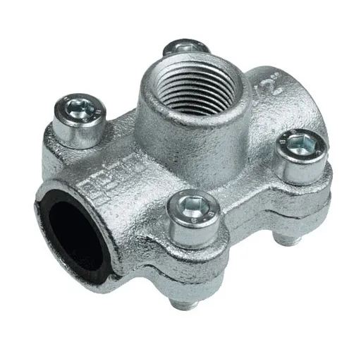 Обойма ремонтная Gebo ANB 1/2" х 1/2 ВР(г) с водоотводом чугунная оцинкованная (01.261.28.0101)