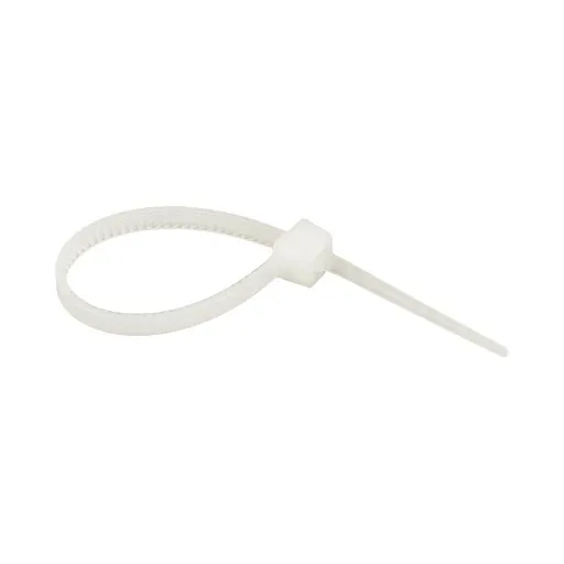 Стяжка кабельная EKF Basic 80х2,5 мм нейлоновая белая (100 шт.) (plc-c-2.5x80)