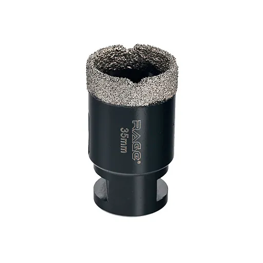 Коронка алмазная Rage по керамограниту d35 мм для УШМ (559522)