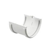 Docke STANDARD Соединитель желобов 120 мм (Белый)