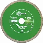 Диск алмазный по керамограниту Trio-Diamond Hot Pres 180x25,4x1,8 мм сплошной мокрый рез (EG354)