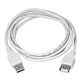 Кабель USB-A/USB-A Rexant 2,4 А 5 м (18-1117) Кабель USB-A/USB-A Rexant 2,4 А 5 м (18-1117)