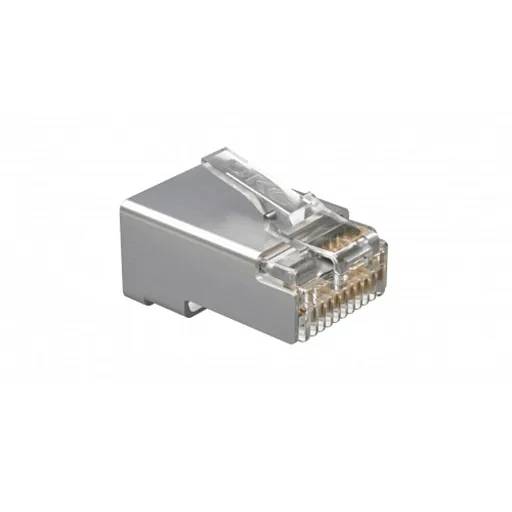 Коннектор компьютерный DKC RJ45 CAT6 экранированный (50 шт.) (RN6RJ45S) Коннектор компьютерный DKC RJ45 CAT6 экранированный (50 шт.) (RN6RJ45S)