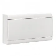 Щит распределительный навесной EKF Basic ЩРН-П-18 пластиковый IP41 197х369х95 мм 18 модулей непрозрачная дверь (20 шт.) (pb-n-18w-bas)