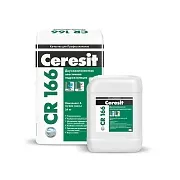 Ceresit CR 166 Эластичная гидроизоляция (компонент А+Б) 24 кг+10 л Ceresit CR 166 Эластичная гидроизоляция (компонент А+Б) 24 кг+10 л