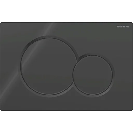 Клавиша смыва для инсталляций Geberit Sigma 01 черная (115.770.DW.5)