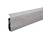 Плинтус ПВХ напольный Birch 70 мм аризона 2200 мм с мягким краем Плинтус ПВХ напольный Birch 70 мм аризона 2200 мм с мягким краем