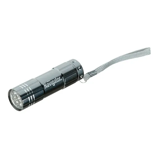 Фонарь ручной Navigator (949287) светодиодный 9 LED 1 Вт на батарейках AAA алюминий Фонарь ручной Navigator (949287) светодиодный 9 LED 1 Вт на батарейках AAA алюминий