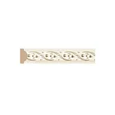 Молдинг из экополимера ударопрочный 15х8х2400 мм Decomaster Decor 130-6 кремовый