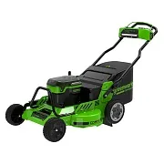 Газонокосилка аккумуляторная самоходная Greenworks 82LM30S 82 В 760 мм без АКБ и ЗУ (2519207) Газонокосилка аккумуляторная самоходная Greenworks 82LM30S 82 В 760 мм без АКБ и ЗУ (2519207)