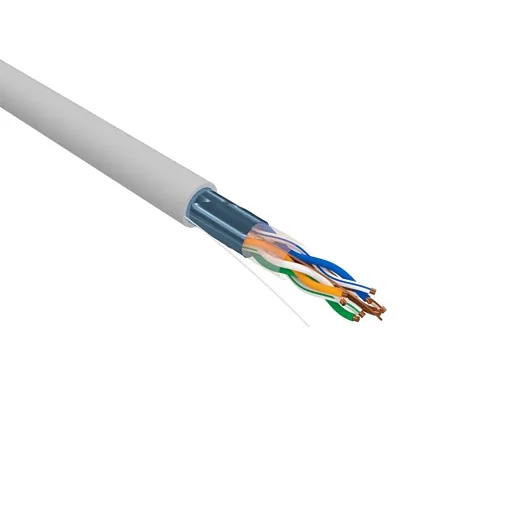 Интернет-кабель (витая пара) F/UTP CAT5e 4х2х0,48 мм экранированный CU PVC Proconnect серый Интернет-кабель (витая пара) F/UTP CAT5e 4х2х0,48 мм экранированный CU PVC Proconnect серый