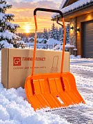 Скрепер для уборки снега ЭТАЛОН ORIGINAL PREMIUM BOX движок из поликарбоната ГАММА-ПЛАСТ Скрепер для уборки снега ЭТАЛОН ORIGINAL PREMIUM BOX движок из поликарбоната ГАММА-ПЛАСТ