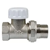 Клапан запорный Terma 3/4 НР(ш) х 3/4 ВР(г) для радиатора (26242)