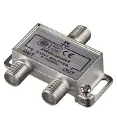 ТВ делитель Proconnect 2 F-выхода ТВ делитель Proconnect 2 F-выхода